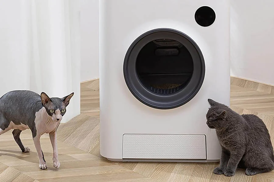 robot cat litter boxes